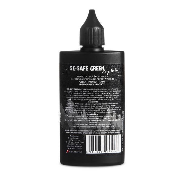 Winx Olej Do Łańcucha Rowerowego Sg Safe Green Suche Warunki 100Ml - zdjęcie 2