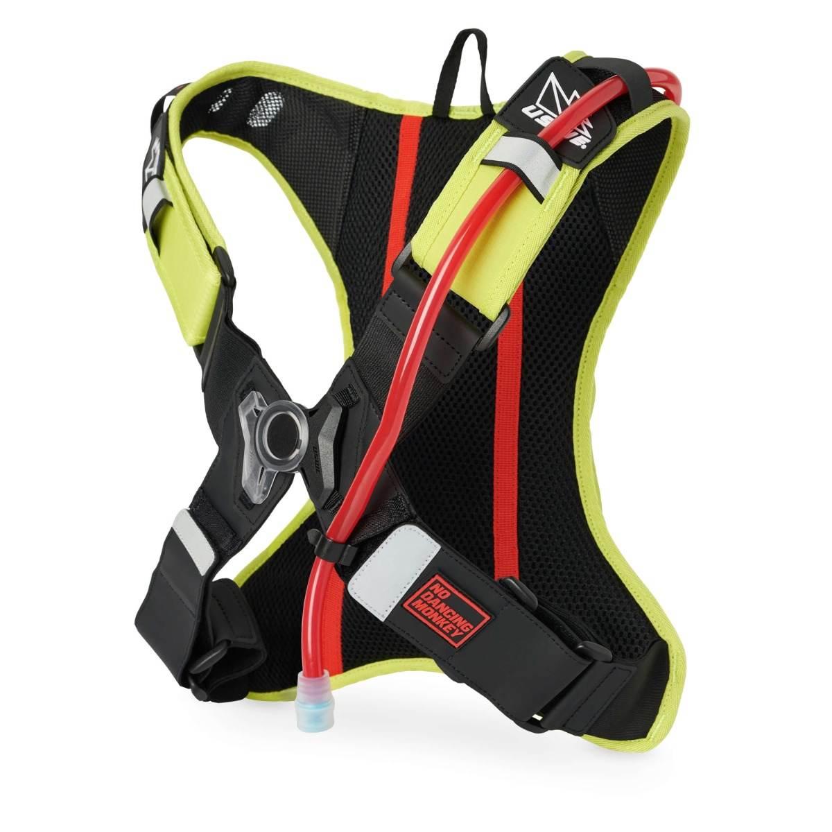 Uswe Camel Bag Outlander 2 Crazy Yellow Kolor Żółty Fluo Moto/Rower Pojemno - zdjęcie 2