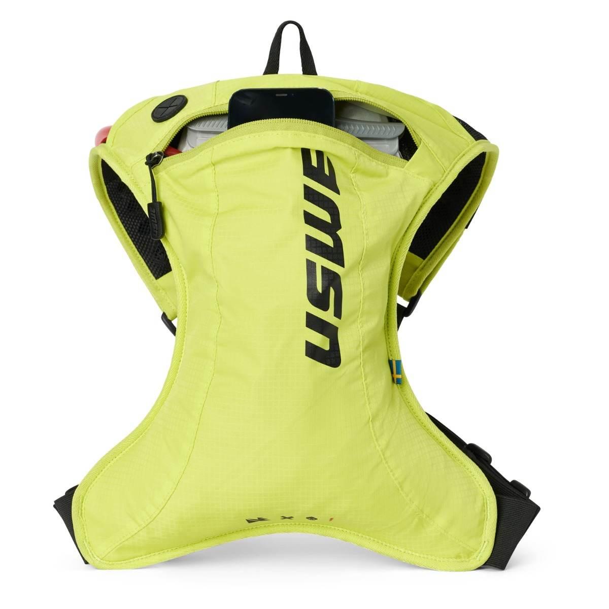 Uswe Camel Bag Outlander 2 Crazy Yellow Kolor Żółty Fluo Moto/Rower Pojemno - zdjęcie 3