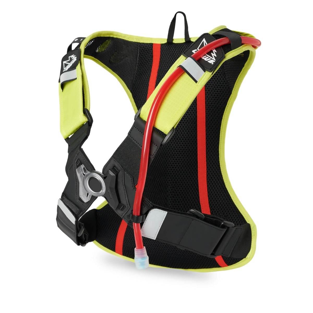 Uswe Camel Bag Outlander 4 Crazy Yellow Kolor Żółty Fluo Moto/Rower Pojemno - zdjęcie 2