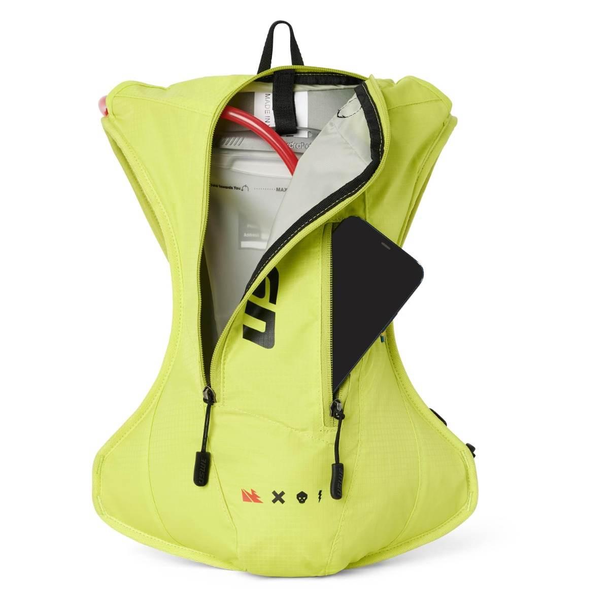 Uswe Camel Bag Outlander 4 Crazy Yellow Kolor Żółty Fluo Moto/Rower Pojemno - zdjęcie 3
