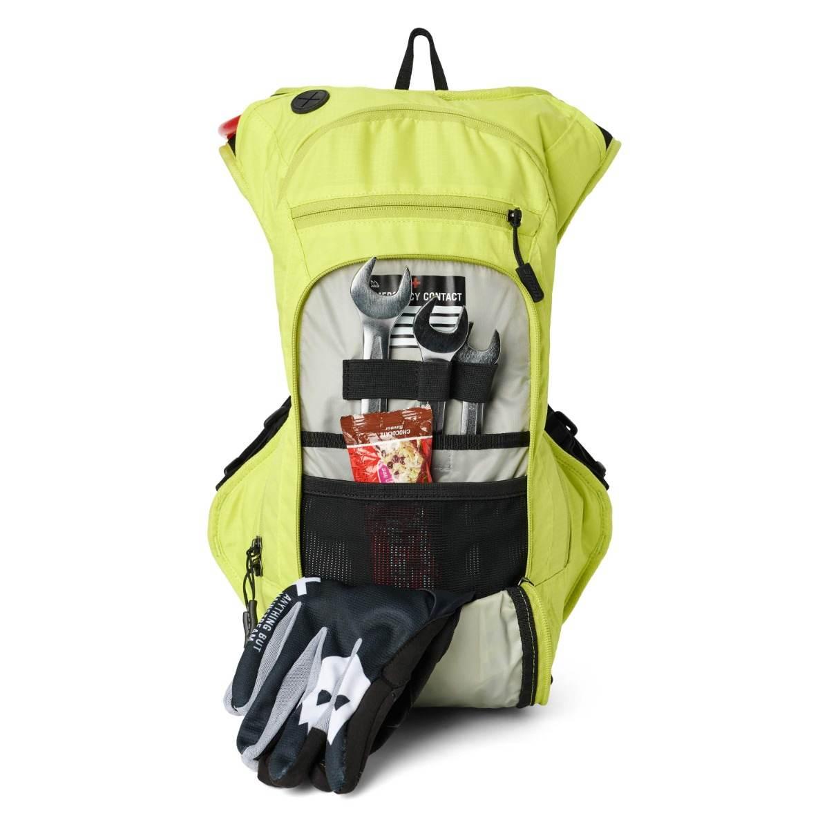 Uswe Camel Bag Outlander 9 Crazy Yellow Kolor Żółty Fluo Moto/Rower Pojemno - zdjęcie 4