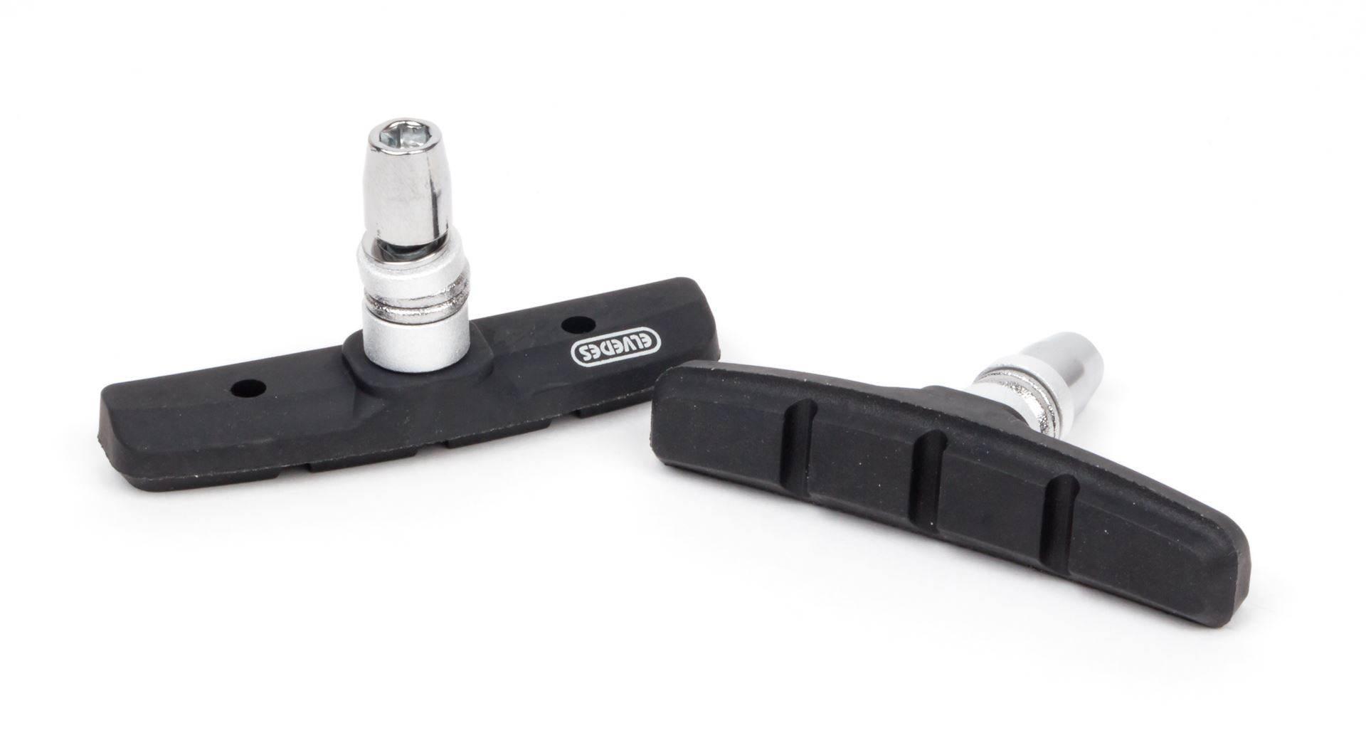 Elvedes Klocki Hamulcowe Rowerowe V-Brake 70 Mm Symetryczne Kolor Czarny