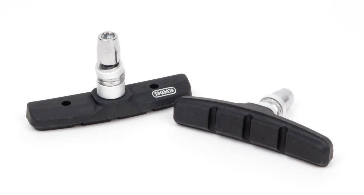 Elvedes Klocki Hamulcowe Rowerowe V-Brake 70 Mm Symetryczne Kolor Czarny - zdjęcie 2