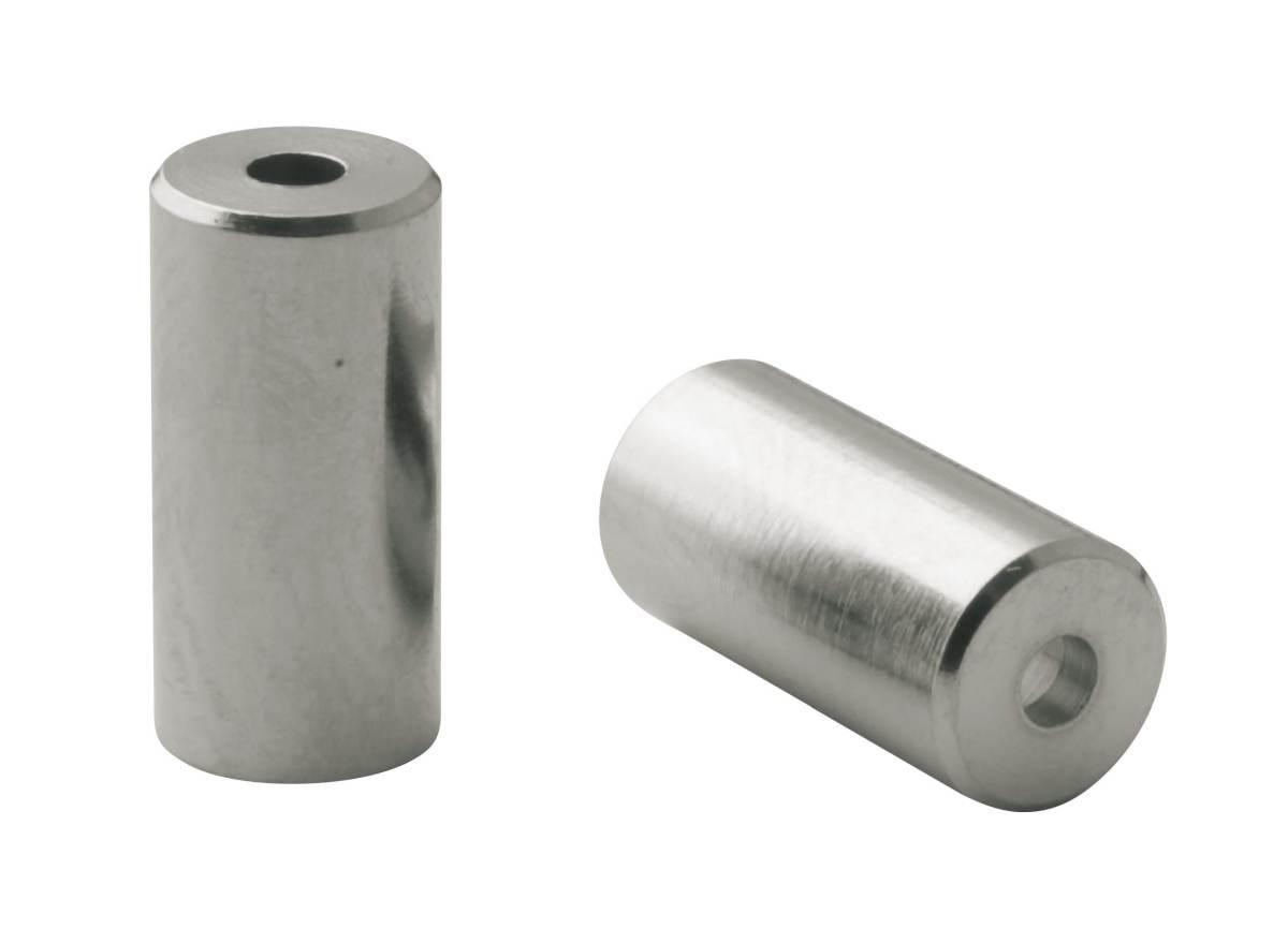 Elvedes Aluminiowa Końcówka Pancerza Hamulca 5Mm Kolor Srebrny Opakowanie 1