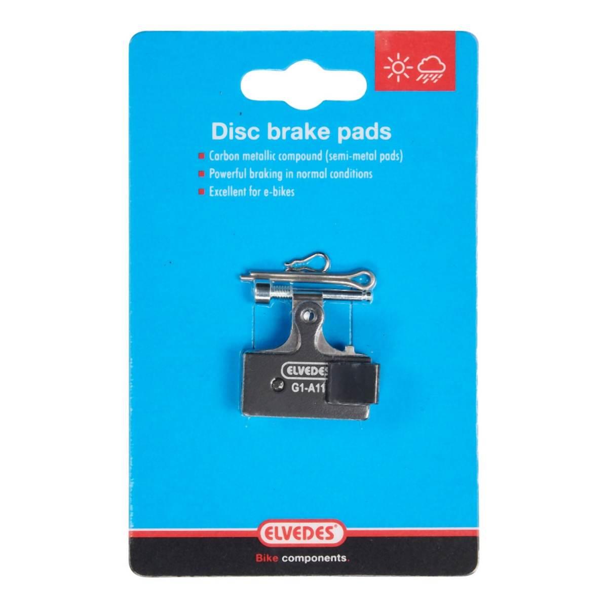 Elvedes Klocki Hamulcowe Metaliczne Carbon Pasuje Do Shimano Xtr Br-M9000 - zdjęcie 2