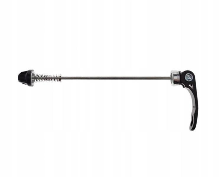 Szybkozamykacz piasty tył Aluminium M5x165 czarny