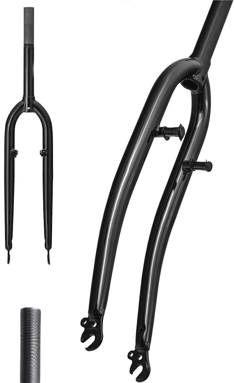 Widelec Sztywny 28" 1-1/8"X240 Vb/Gwint 105 Stal