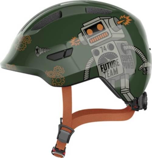 Kask ABUS SMILEY 3.0 green robo | 4003318672682