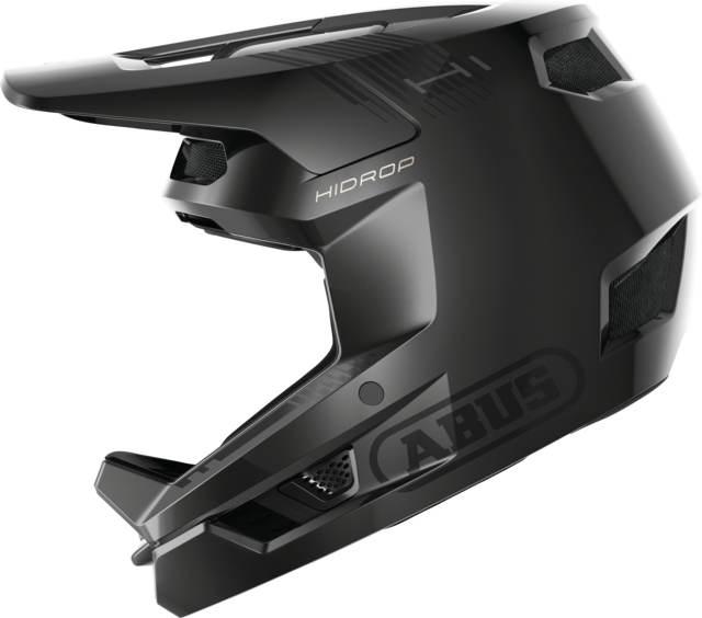 Kask Abus MTB HiDrop shiny black | 4003318980916