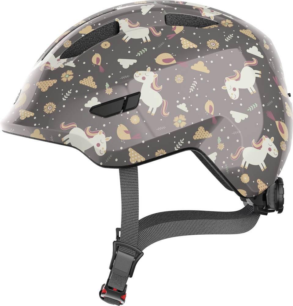 Kask ABUS SMILEY 3.0 grey horse | 4003318672521