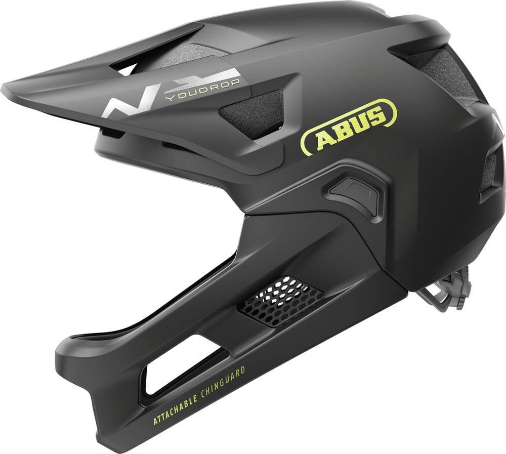 Kask ABUS YOUDROP FF velvet black | 4003318034190