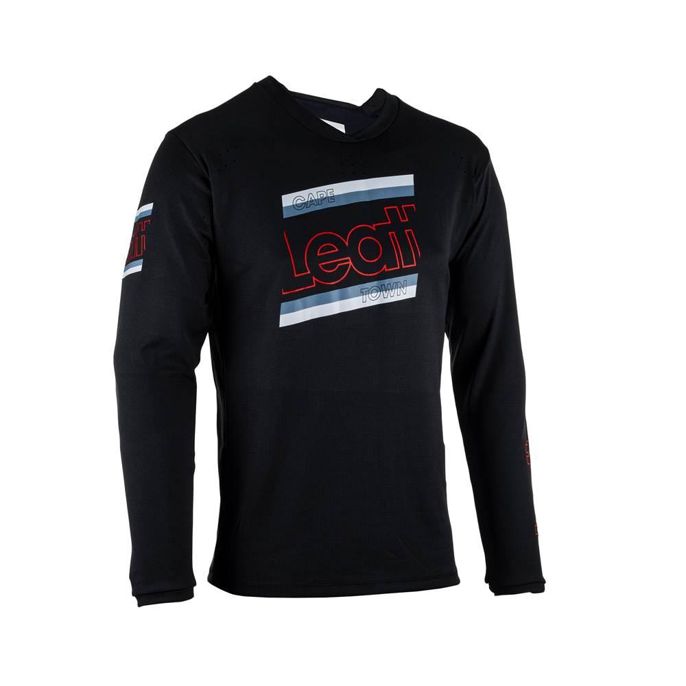 Leatt Koszulka Rowerowa Mtb Enduro 4.0 Jersey Black Kolor Czarny Rozmiar M