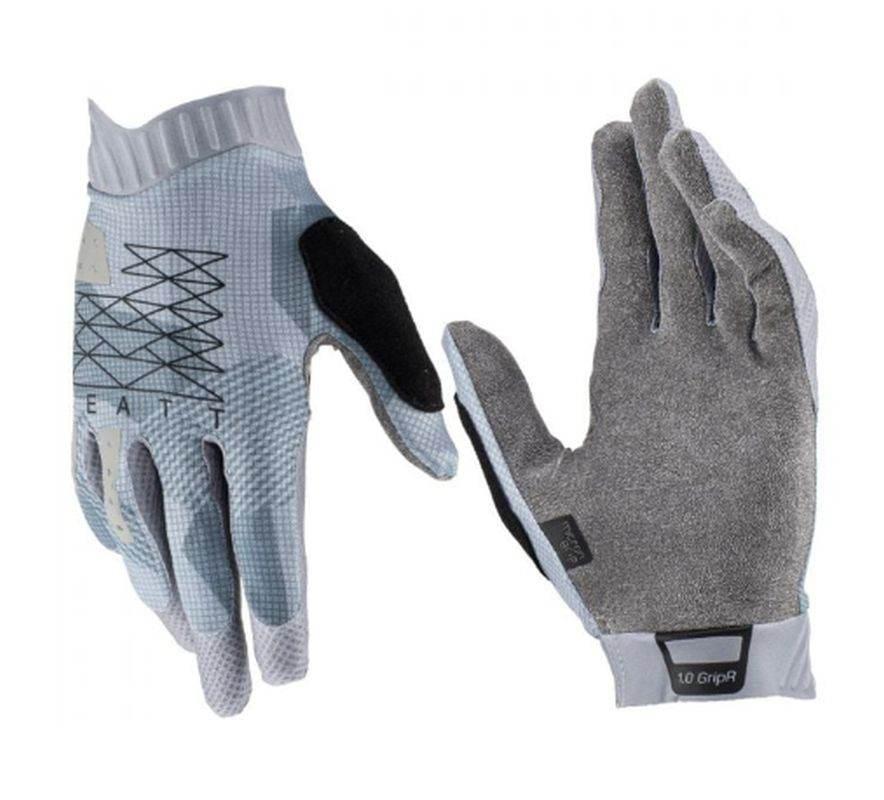 Leatt Rękawice Rowerowe Mtb 1.0 Gripr Glove Titanium Kolor Szary Rozmiar S