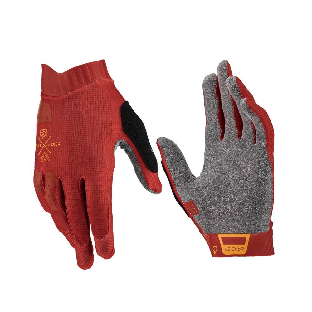 Leatt Rękawice Rowerowe Damskie Mtb 1.0 Gripr Glove Lava Kolor Bordowy Rozm