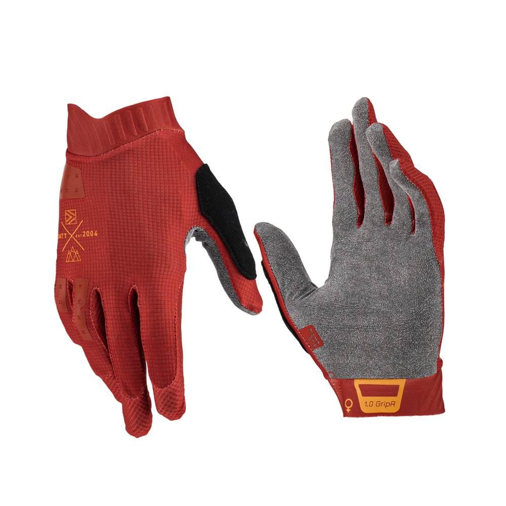 Leatt Rękawice Rowerowe Damskie Mtb 1.0 Gripr Glove Lava Kolor Bordowy Rozm