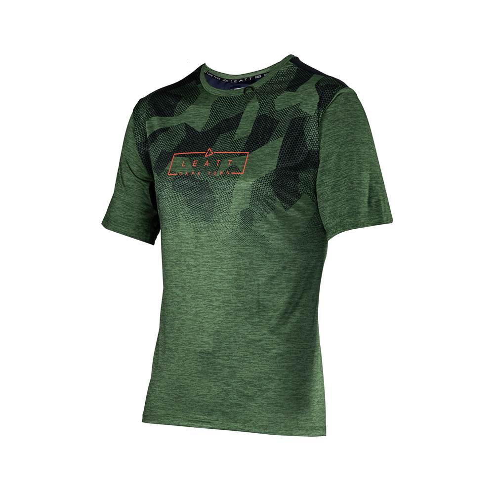 Leatt Koszulka Rowerowa Mtb Trail 1.0 Jersey Spinach Kolor Zielony Rozmiar