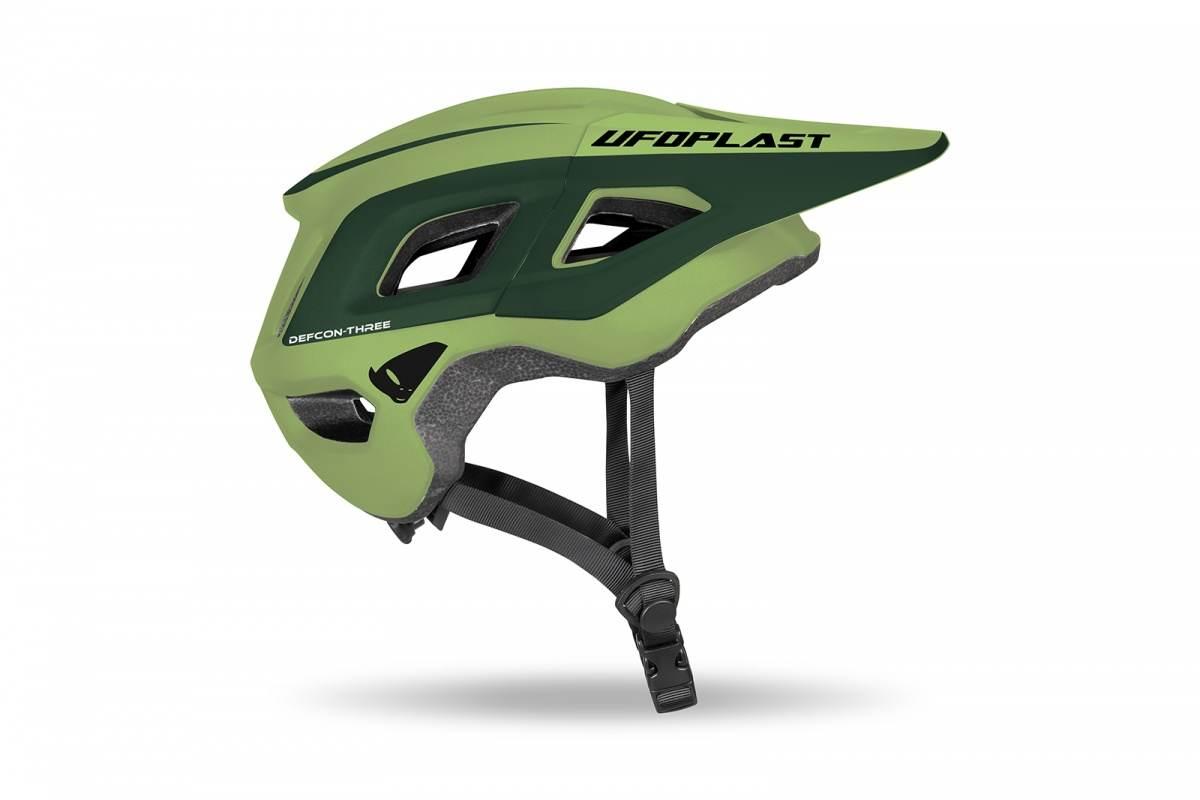 Ufo Kask Rowerowy Mtb E-Bike Defcon-Three Kolor Zielony/Khaki Rozmiar L/Xl