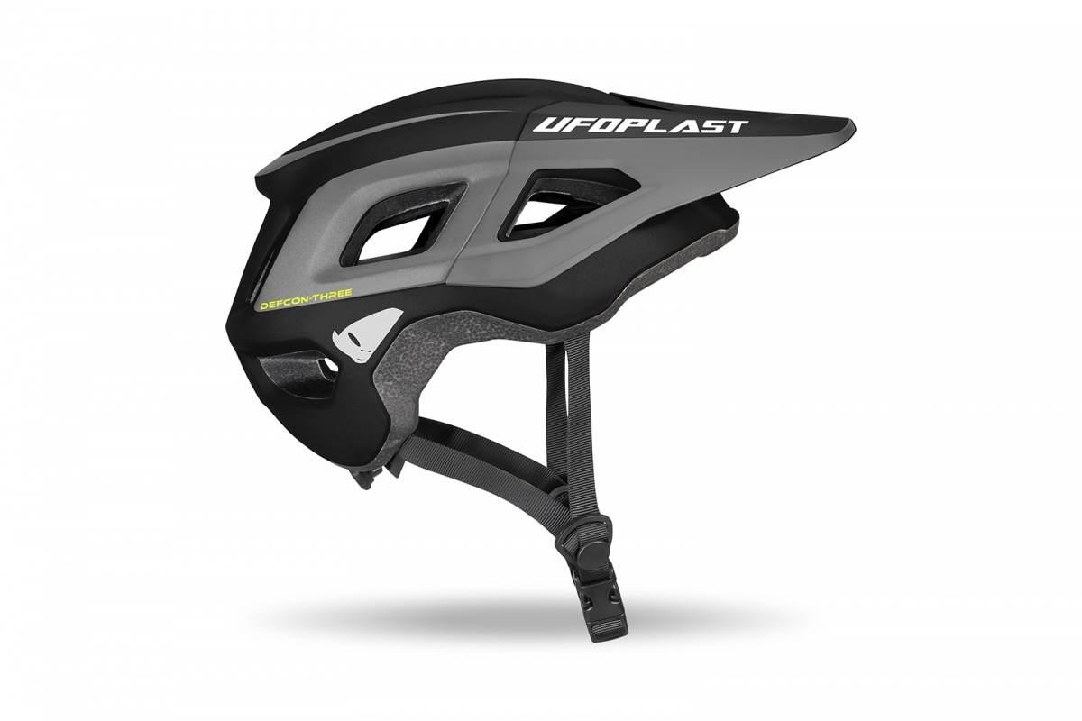 Ufo Kask Rowerowy Mtb E-Bike Defcon-Three Kolor Czarny/Szary Rozmiar L/Xl H