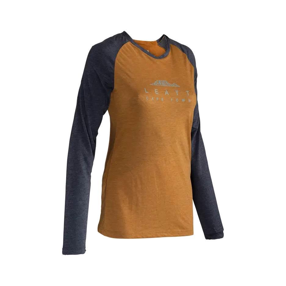 Leatt Koszulka Rowerowa Damska Mtb Allmtn 3.0 Jersey Women Peanut Kolor Brą