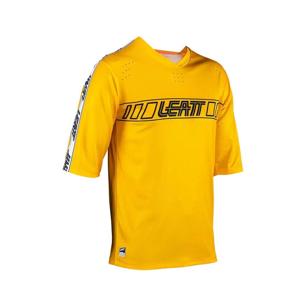 Leatt Koszulka Rowerowa Dziecięca Mtb Enduro 3.0 Junior Jersey Gold Kolor Ż