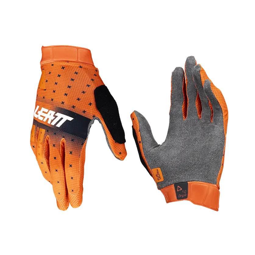 Leatt Rękawice Rowerowe Dziecięce Mtb 1.0 Gripr Jr Glove Glow Kolor Pomarań
