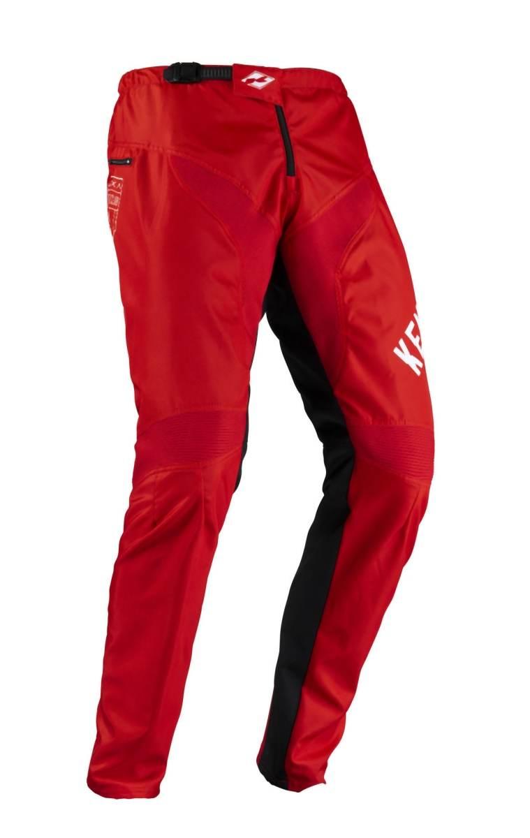 Kenny Racing Spodnie Rowerowe Mtb Model Elite Red Kolor Czerwony/Biały Rozm