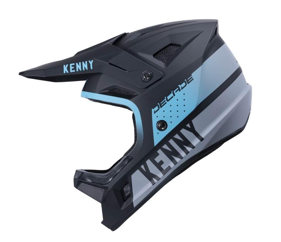 Kenny Racing Kask Rowerowy Mtb Decade Smash Black/Turquoise Kolor Czarny/Tu