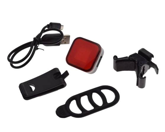 Lampa rowerowa tył cob led 120 lm