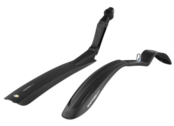 Błotnik rowerowy plastik 24/29 cross plus czar