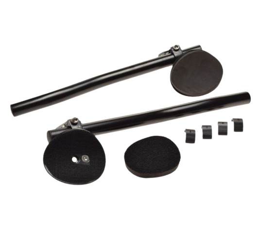 Kierownica rowerowa czarna lemondka aero