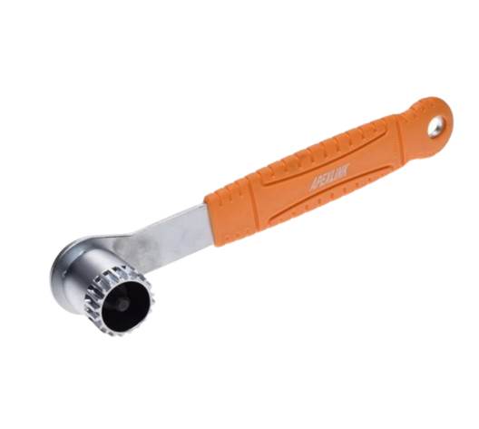 Klucz rowerowy do osi mechanizmu isis z blokadą