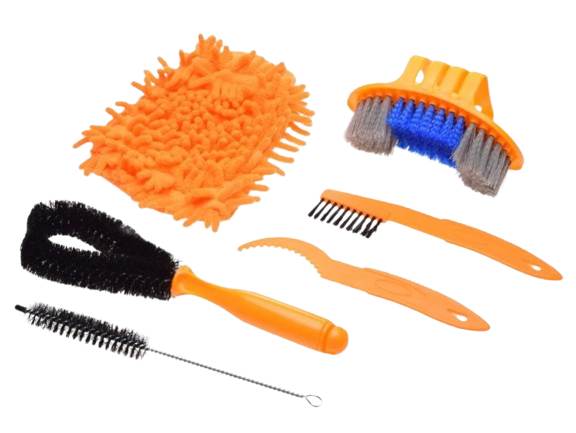 Zestaw do czyszczenia roweru 6 części