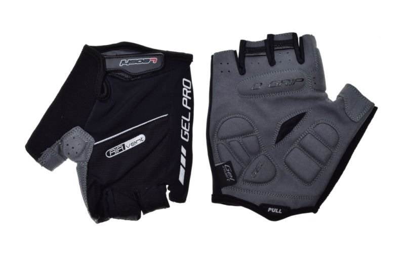 Rękawice rowerowe czarne bez palców m