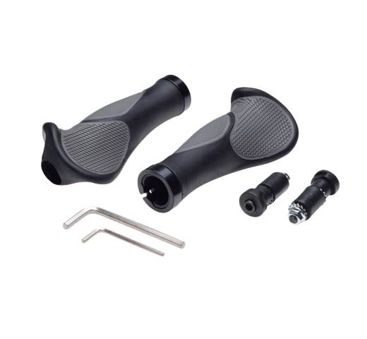 Chwyt kierownicy rowerowy czarne ergo