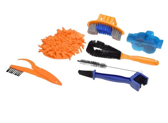 Zestaw do czyszczenia roweru 8 części