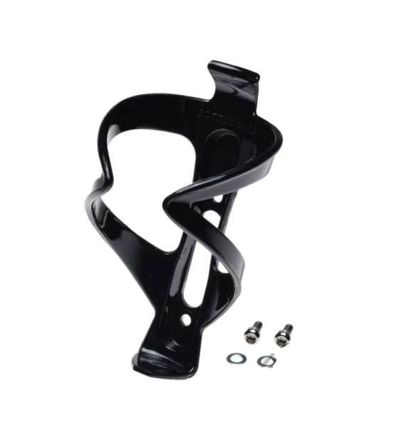 Koszyk na bidon rowerowy uchwyt czarny elastyczny