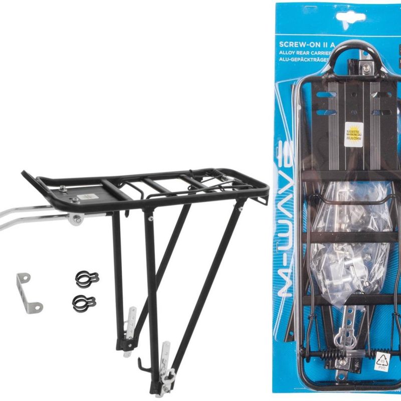 Bagażnik 24-28" Vb / Reg. / Skł. / M-Wave Screw Bk