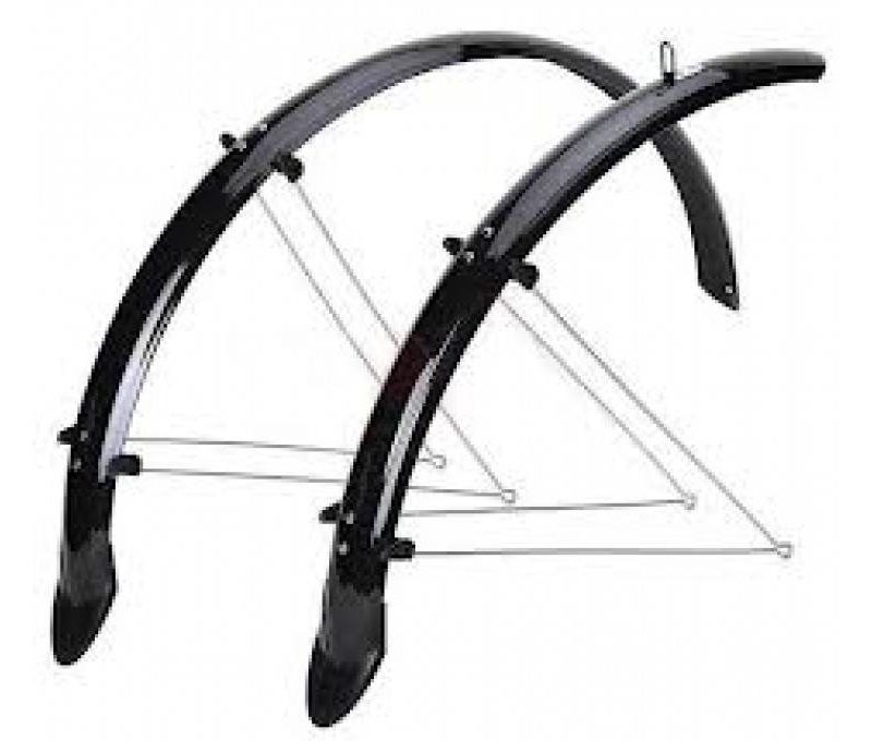 Błotniki 28" / Orion Nylon Z Chlapaczem 41Mm / Bk