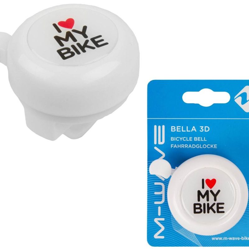 Dzwonek M-Wave "Bella 3D" I Love My Bike