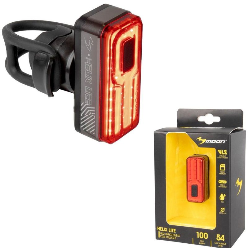 Lampka Tylna Usb / 100 Lm / Moon Helix Lite