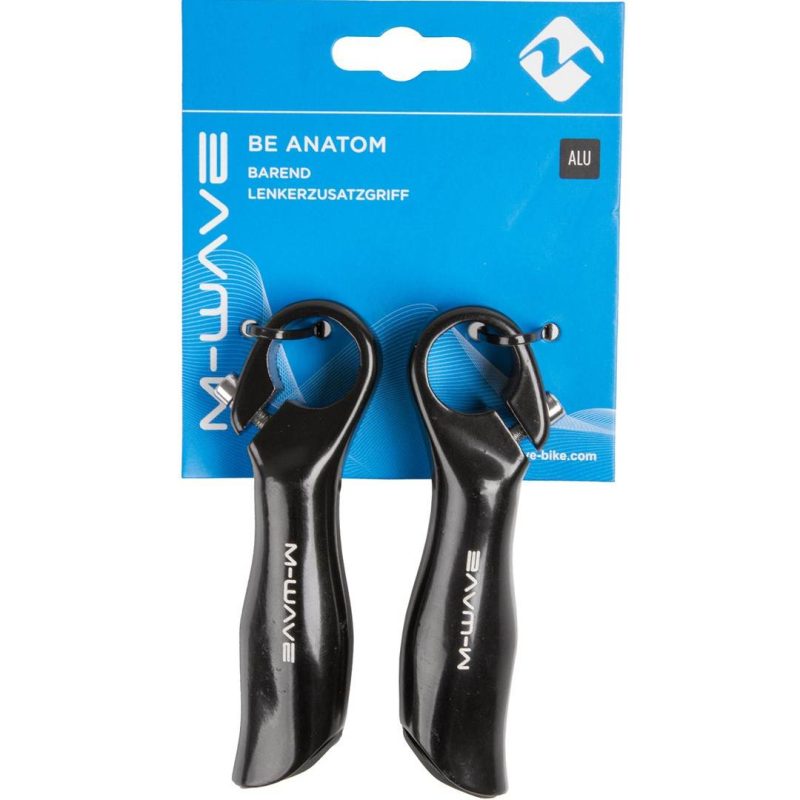 Rogi Kierownicy Anatomiczne / 115 Mm / M-Wave / Bk