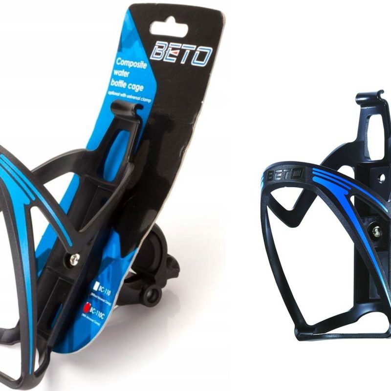 Koszyk Na Bidon Na Kierownice Beto Bc-110C Bk/Blue
