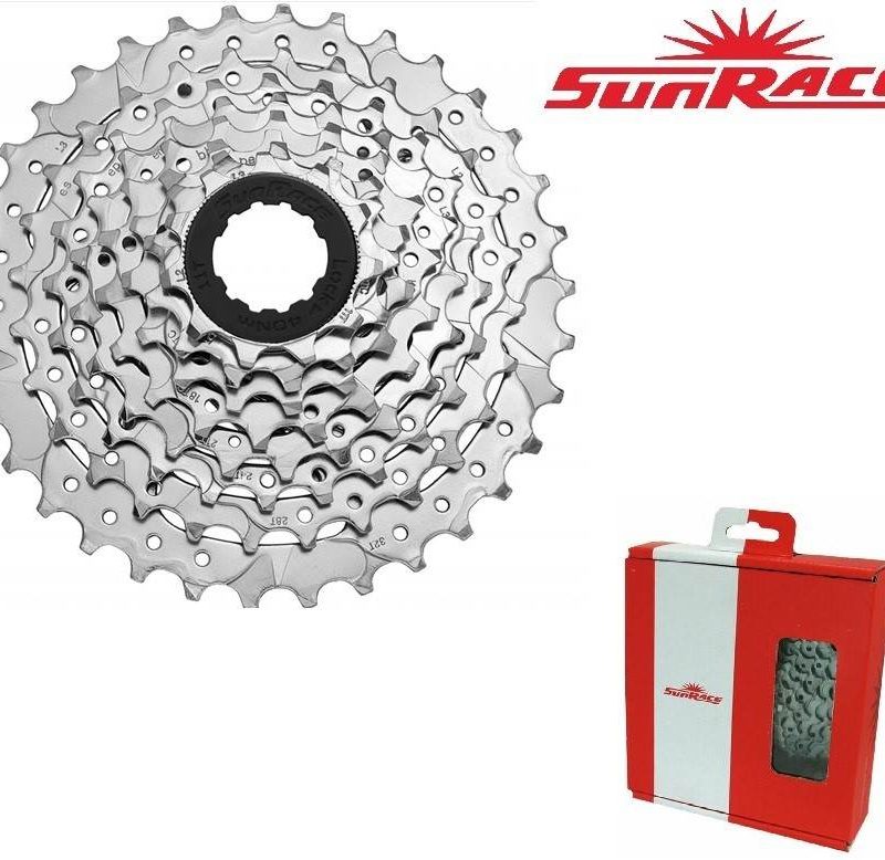 Kaseta 9S 11-34T Sunrace Csm96 9Av, Box