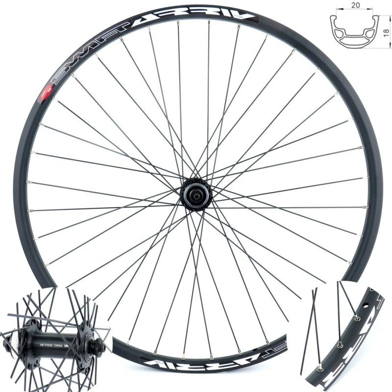 Koło 27,5 Przód Centerlock Qr J20S Hbtx505 Cnbk