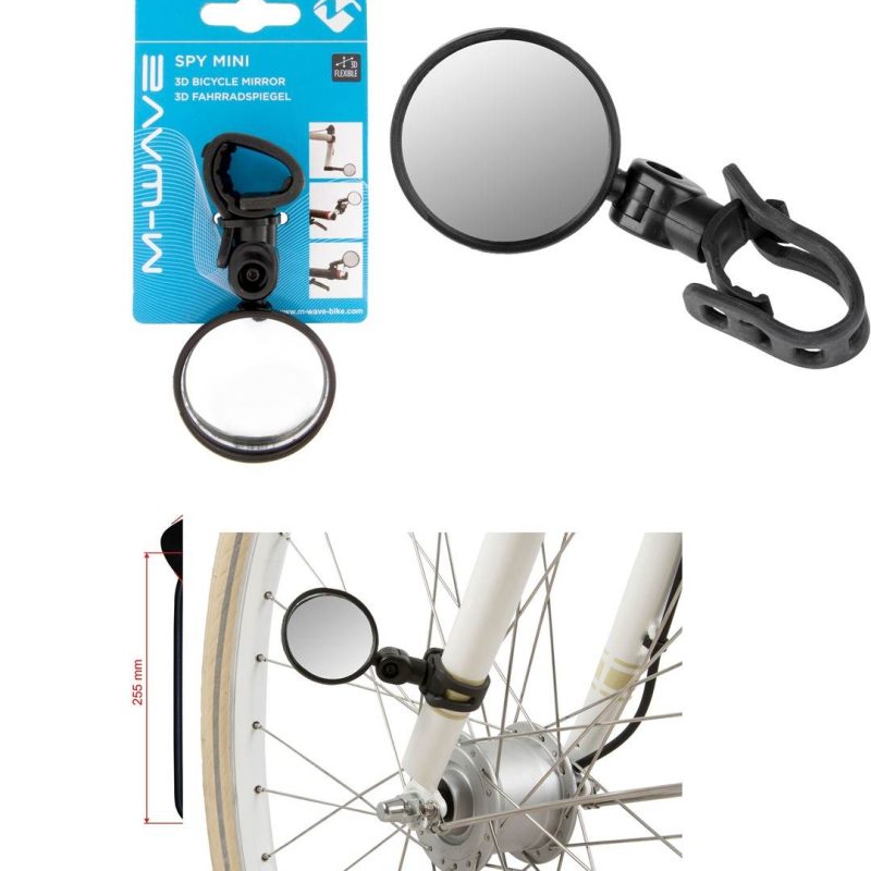 Lusterko Rowerowe, Obejma, L/P, M-Wave Spy Mini