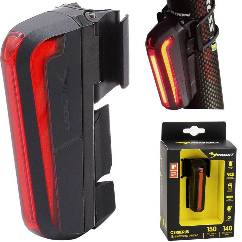 Lampka Tylna Usb / 150Lm / Moon Cerberus