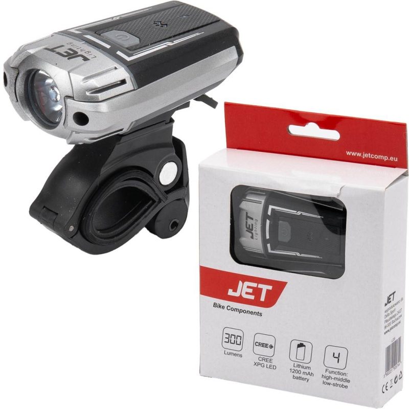 Lampka Przednia Usb / 300Lm / Jet Sting Au49
