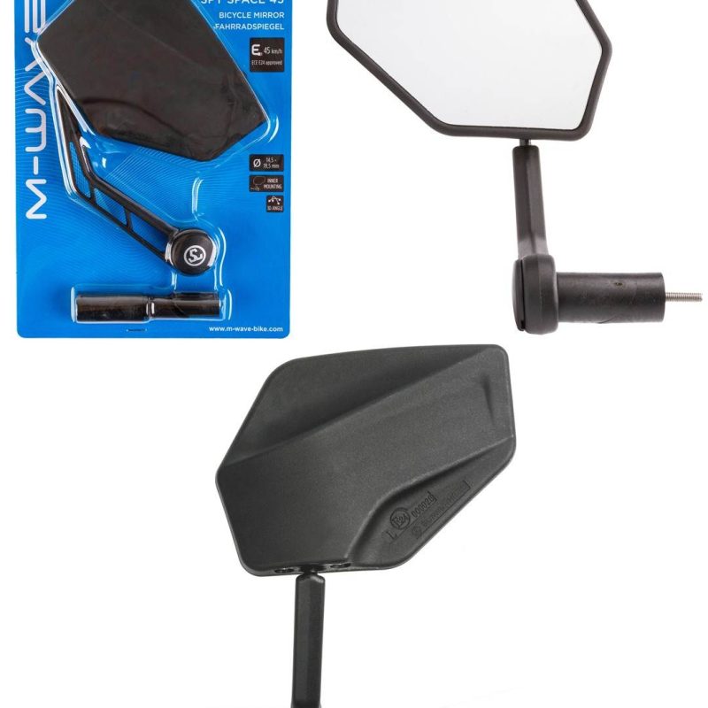 Lusterko Rowerowe, Wpuszcz.,Lewe ,M-Wave Spy Space