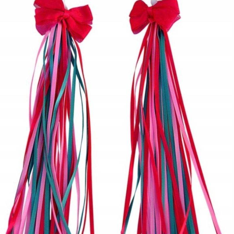 Wstążki Ozdobne Do Roweru Dziecięcego Z Kokardą